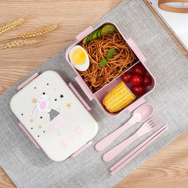 TUUTH Cute Cartoon Lunch Box