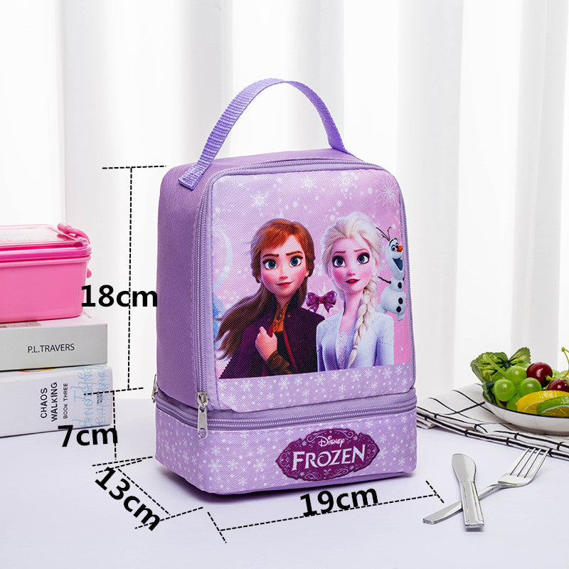 Disney Anime Frozen Children's Portable Lunch Bag