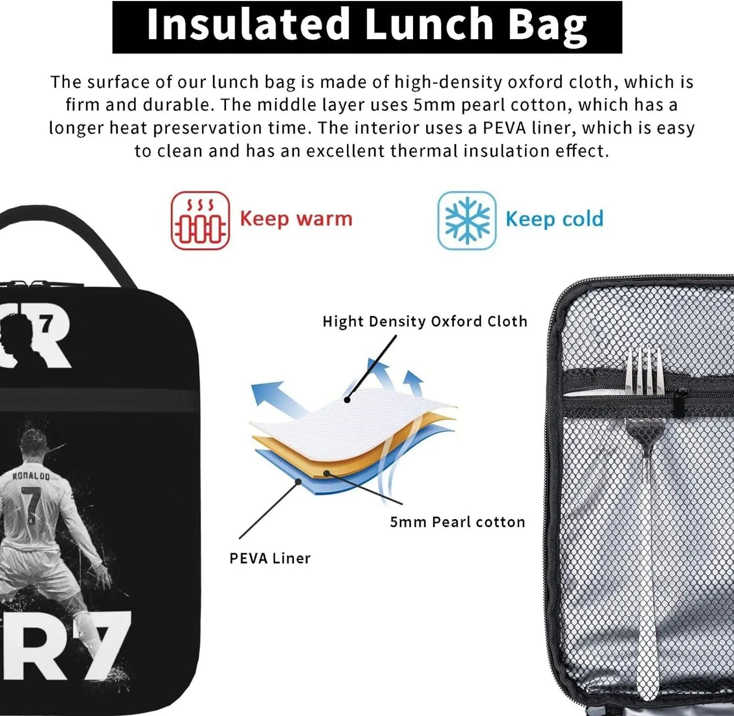 CR7 Lunch bag