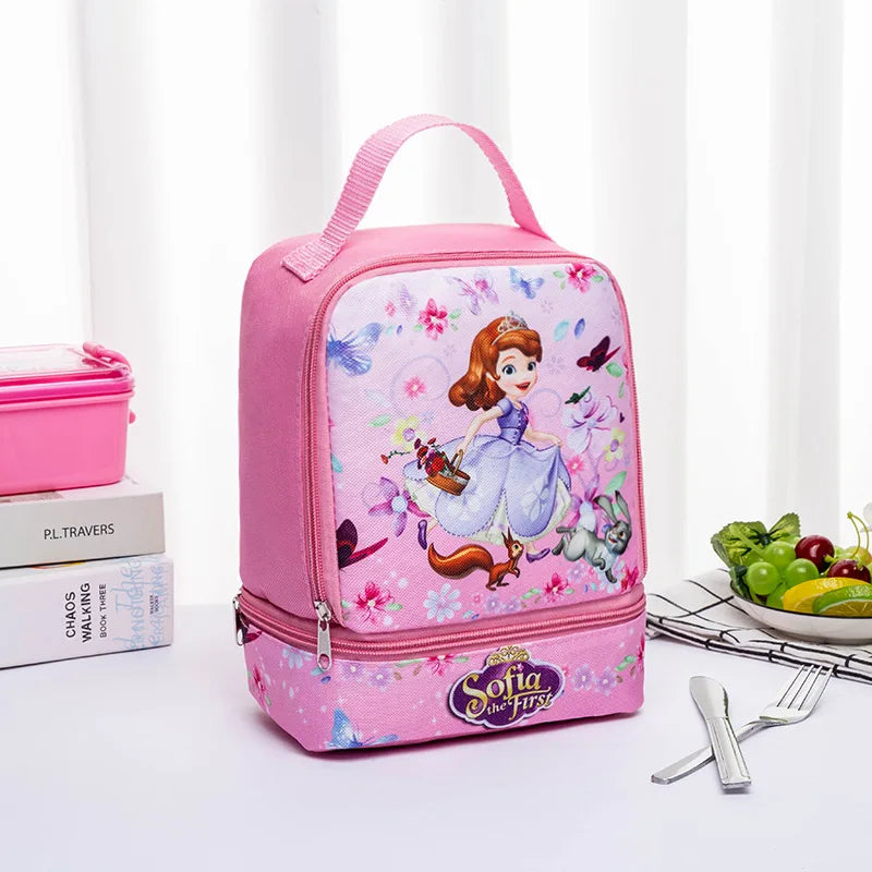 Disney Anime Frozen Children's Portable Lunch Bag