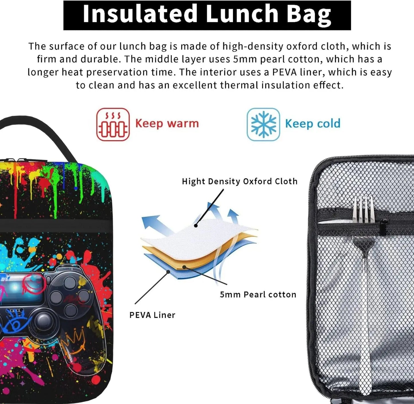 Video Game Lunch bag