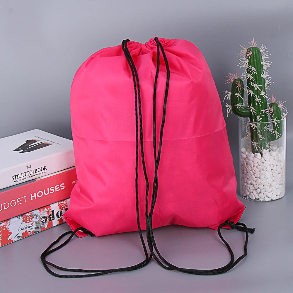 Polyester Drawstring P.E swimming bag