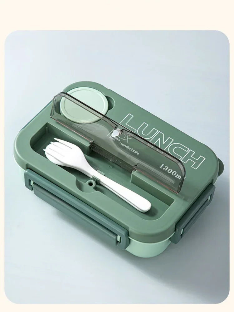 Compartment 1300ML Portable Lunch Box