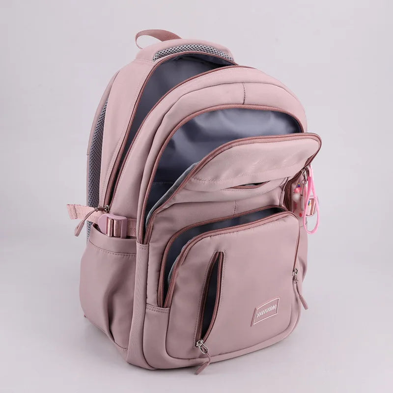 Multi Pockets Waterproof Casual Simple Style rucksack