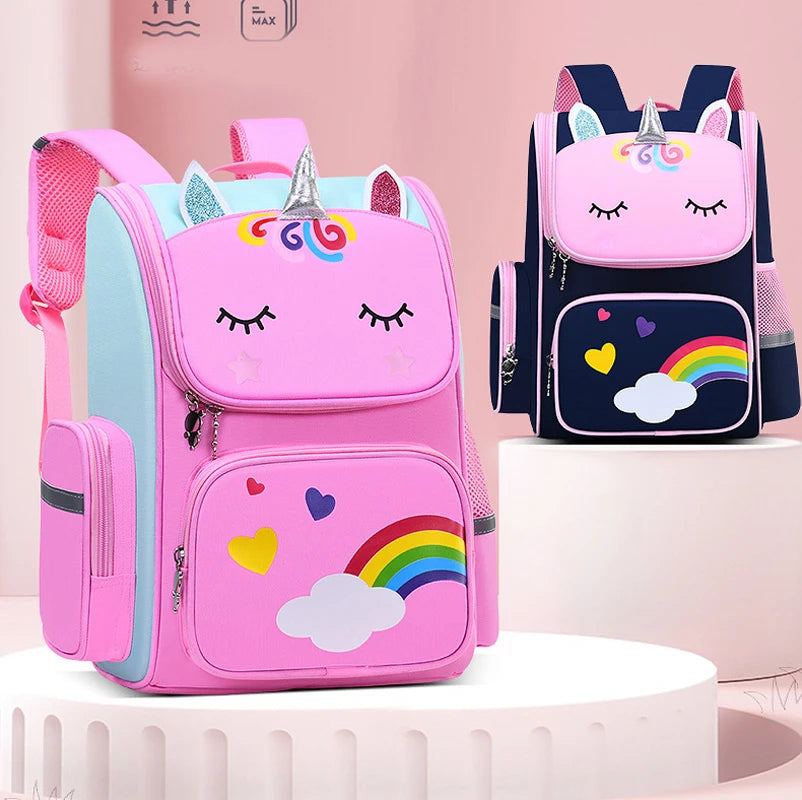 Girl Rainbow Unicorn backpack