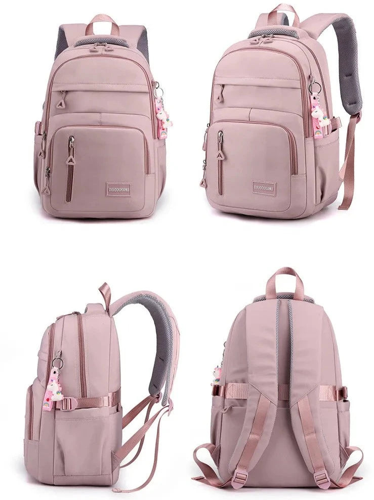 Multi Pockets Waterproof Casual Simple Style rucksack