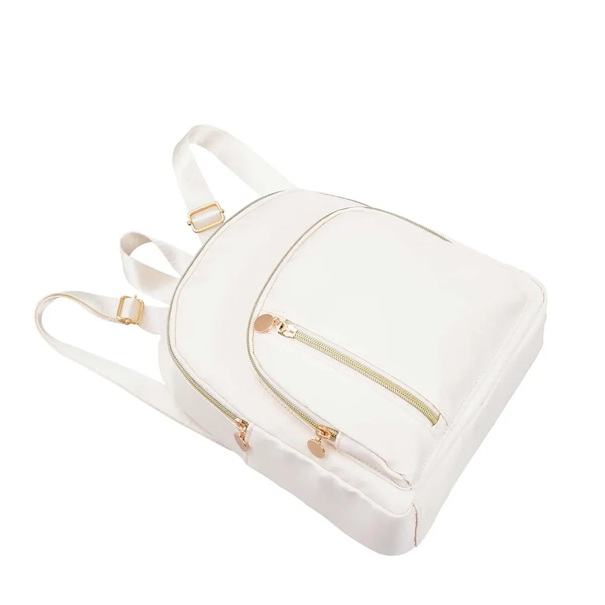 Beige Classic Backpack