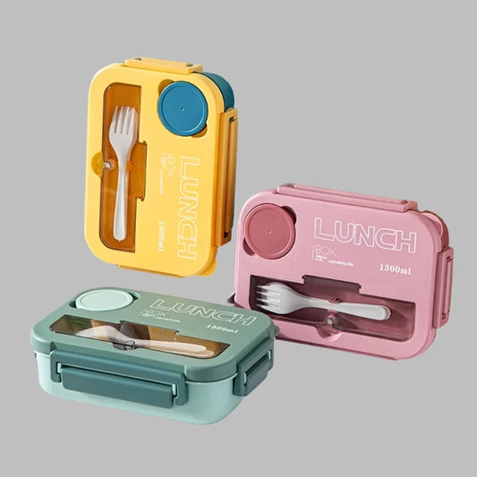 Compartment 1300ML Portable Lunch Box