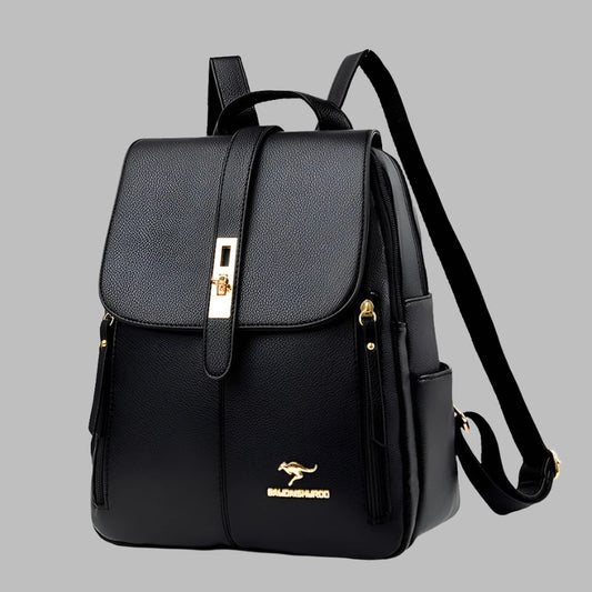 Luxury Women/girls Leather Backpack