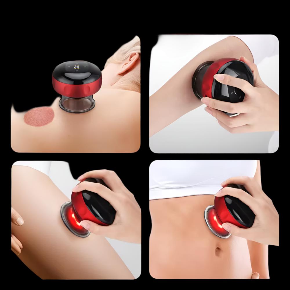 Medical Chinese Electric Vacuum Cupping Therapy Body Scraping Massage Jars Guasha Relieve Professional Suction Cups